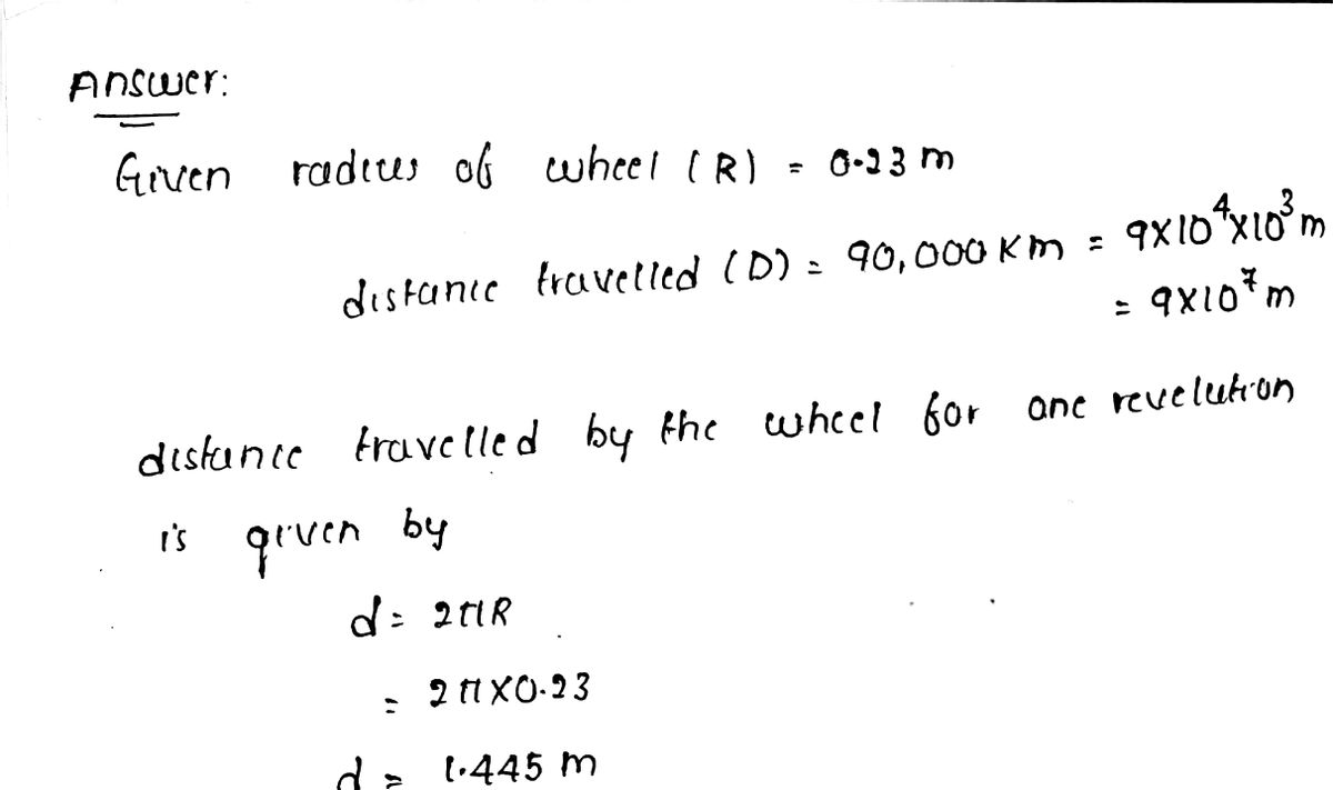 Physics homework question answer, step 1, image 1